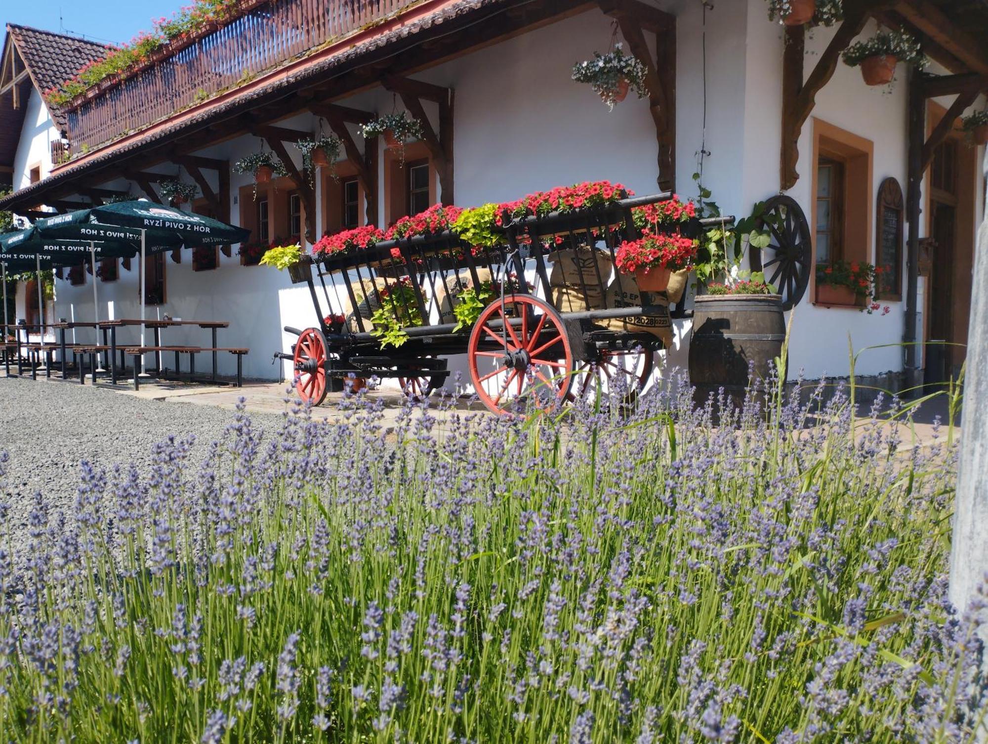 Penzion Restaurace U Helferu Libun Luaran gambar